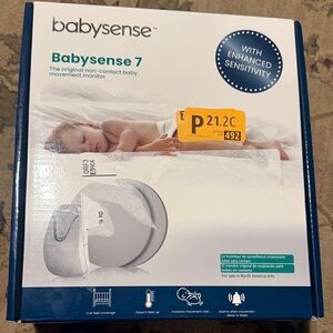 BNIB Babysense 7 Baby Breathing Movement Monitor - White